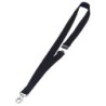 DURABLE Lanyards Textilband Schwa.F.Namenss.10s Schwarz