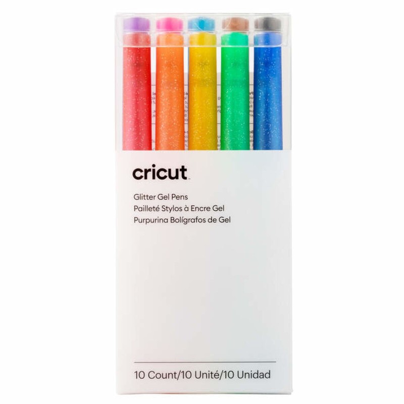 Penna gel Cricut GLITTER Multicolore 0,8 mm (10 Unit&agrave;)