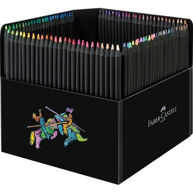 Set di Matite Faber-Castell Black Edition 100 Pezzi Multicolore