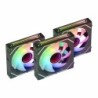 LOT DE 3 VENTILATEURS BOITIER MARS GAMING LINKFINITY RGB - 12CM (NOIR)