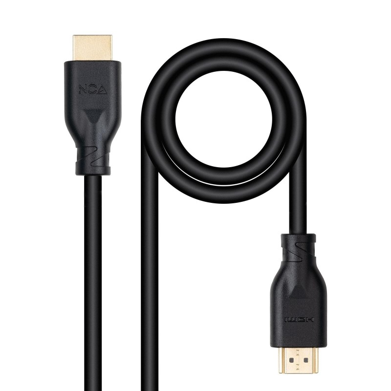 Nanocable Cable HDMI V2.0 4K@60Hz 18Gbps CCS 0.5m - Color Negro