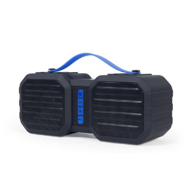 CASSA SPEAKER SPK-BT-19 PORTATILE BLUETOOTH NERO/BLU