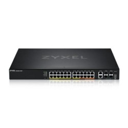 Zyxel Switch full managed Layer3 30 Port &bull; 24x 1 GbE &bull; PoE Budget