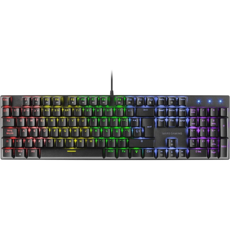 MARS GAMING Teclado mecanico MK422 Black