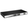 Switch Web Managed - D-Link Smart 16 porte 10/100/1000Mbps di cui 4 p