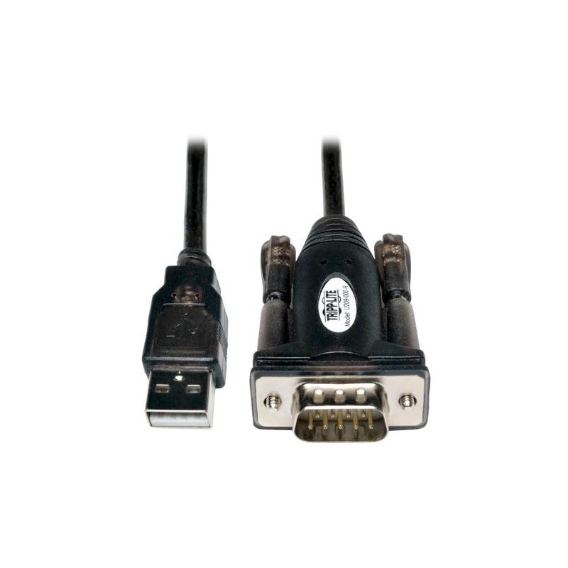 Tripp Lite Cavo adattatore seriale da USB-A vers RS-232 (DB9) (M/M) -