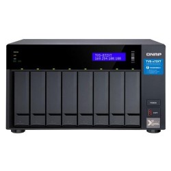 QNAP TVS-872XT NAS Tower Collegamento ethernet LAN Nero i5-8400T