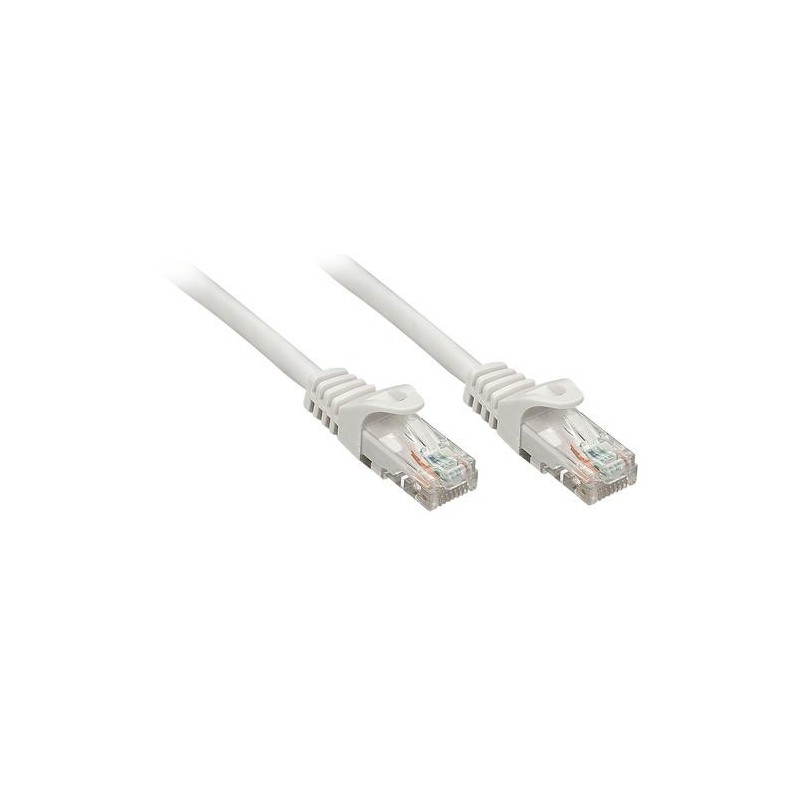 Lindy RJ-45/RJ-45 Cat6 10m cavo di rete Grigio U/UTP (UTP)