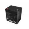 Green Cell AGM VRLA 12V 4.5Ah maintenance-free battery for UPS units