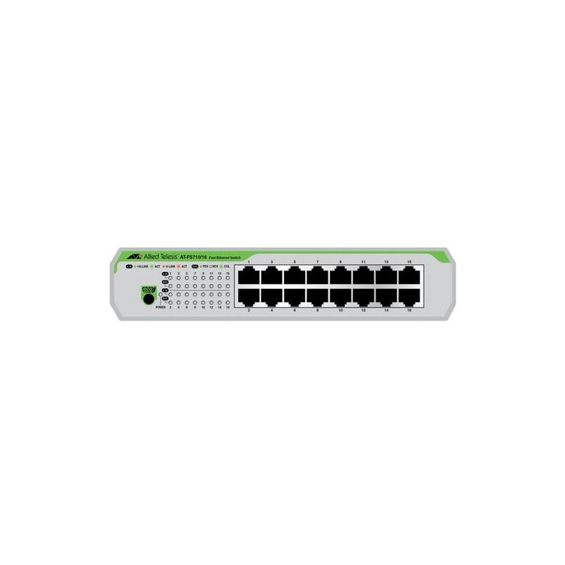 Allied Telesis AT-FS710/16-50 Non gestito Fast Ethernet [10/100] 1U V