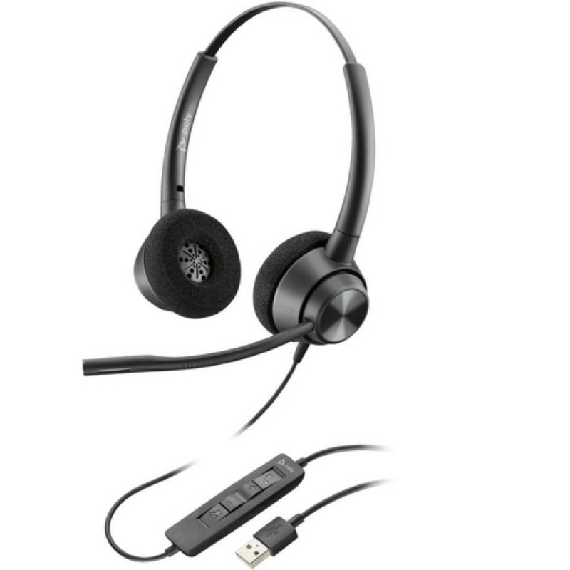 POLY Cuffia monofonica USB-A EncorePro 310 TAA (310 ENCOREPRO HEADSET