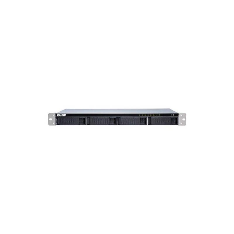 QNAP TS-431XEU-8G NAS Rack (1U) Collegamento ethernet LAN Nero, Accia