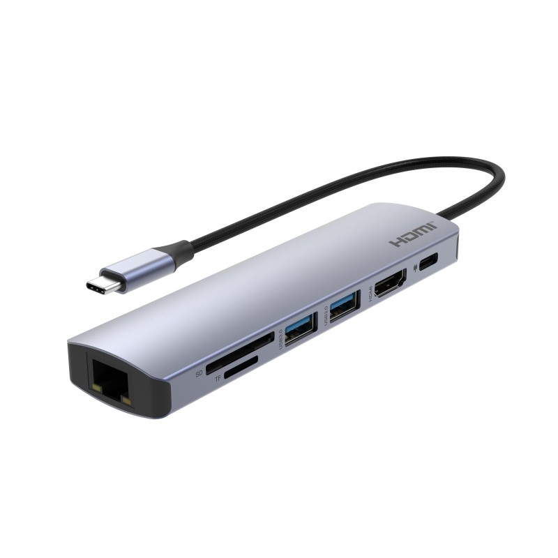 Adattatore da USB-C a HDMI, 4K60Hz , HDR + USB3.0-3.1-3.2