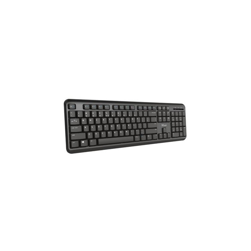 Trust TK350 Teclado Inalambrico USB - Silencioso - Teclas Multimedia 