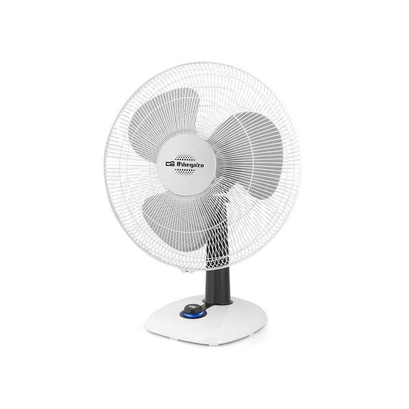 Orbegozo TF 0143 Ventilador de Sobremesa Elegante y Eficiente - Aspas