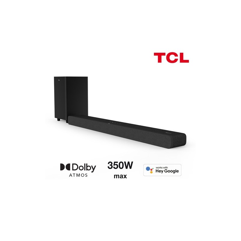 TCL 8 Series Serie 8 TS8132 soundbar 312 canali Dolby Atmos 350W