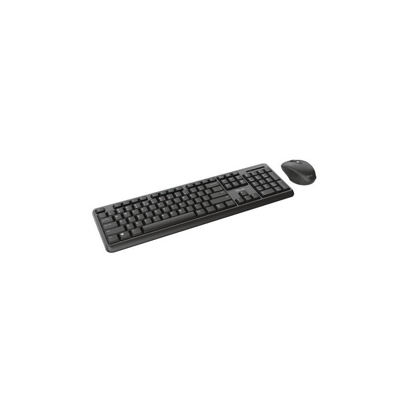 Trust TKM-350 tastiera Mouse incluso RF Wireless QWERTY Inglese UK Ne