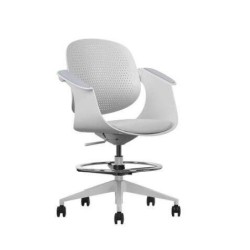 Cromad Top Work Silla/Taburete de Oficina Ergonomica - Altura Regulab