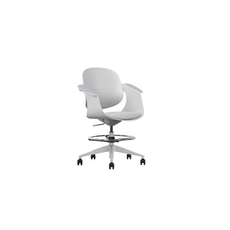 Cromad Top Work Silla/Taburete de Oficina Ergonomica - Altura Regulab