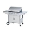 Muvip Barbacoa Gas Inox 5 Fuegos - Estructura Acero Inoxidable - 4 Fu