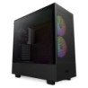 NZXT H5 Flow RGB Midi Tower ATX Geh&auml;use schwarz mit Sichtfenster