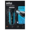 Braun Series 3 ProSkin 3045s Rasoio Trimmer Nero, Blu