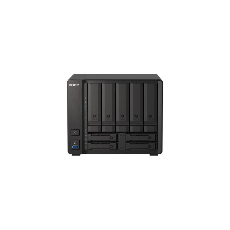 QNAP TS-h973AX NAS Tower Collegamento ethernet LAN Nero V1500B