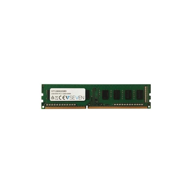 V7 2GB DDR3 PC3-12800 - 1600mhz DIMM Desktop M&oacute;dulo de memoria - V71