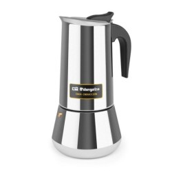 Orbegozo KFI 1260 Cafetera Italiana de Acero Inoxidable - Capacidad p