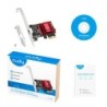 Cudy PE25 Adaptador de Red PCI-e 2.5Gbps - 1 Puerto RJ-45