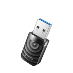 Cudy WU1300S Adaptador Wi-Fi USB 3.0 AC1300 Doble Banda - Hasta 867Mb