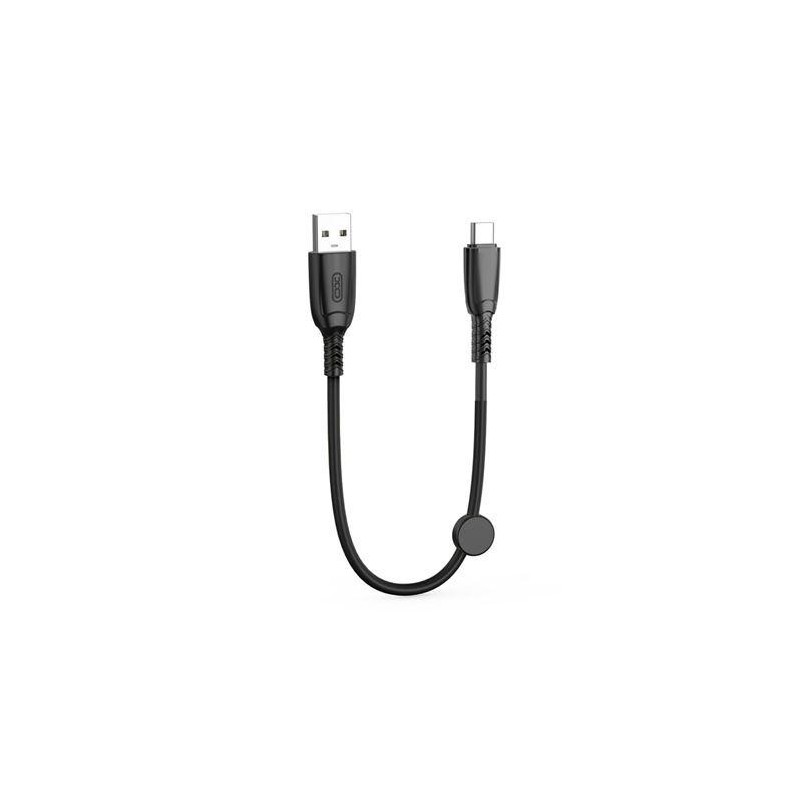 XO Cable NB247 Carga Rapida USB - Tipo C - 6A - 25cm con Clip - Color