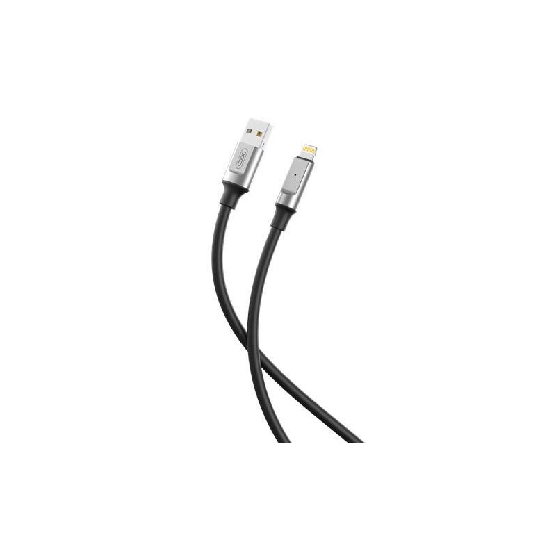 XO Cable NB251 Carga Rapida USB - Lightning - 6A - 1m - Color Negro