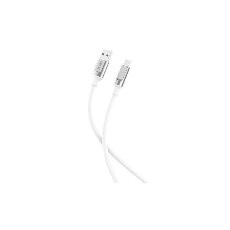 XO Cable NB251 Carga Rapida USB - Micro USB - 6A - 1m - Color Blanco