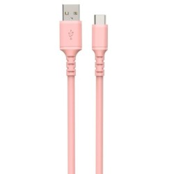 Cavo USB A con USB-C DCU Rosa 1 m