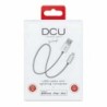 Cavo USB per Caricare Lightning iPhone DCU Argentato 1 m