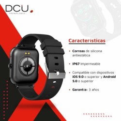 Smartwatch DCU 34157025 1,83&quot; Nero