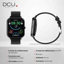 Smartwatch DCU 34157025 1,83&quot; Nero