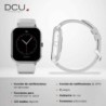 Smartwatch DCU CURVED GLASS PRO 1,83&quot; Grigio