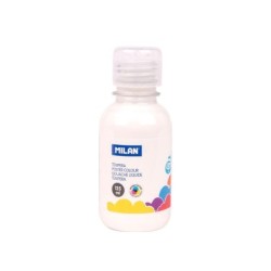 Milan Botella de Tempera 125ml - Tapon Dosificador - Secado Rapido - 