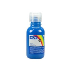 Milan Botella de Tempera 125ml - Tapon Dosificador - Secado Rapido - 