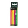 Faber-Castell Textliner 38 Pack de 4 Marcadores Fluorescentes - Cuerp