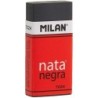 Milan Nata 7024 Goma de Borrar Rectangular - Plastico - Faja de Carto