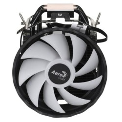 VENTILATEUR PROCESSEUR AEROCOOL RAVE 4 RGB (NOIR)