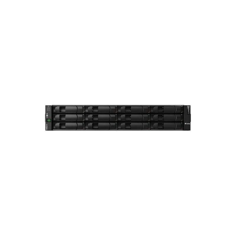 Lenovo ThinkSystem DE120S array di dischi Armadio (2U) Nero