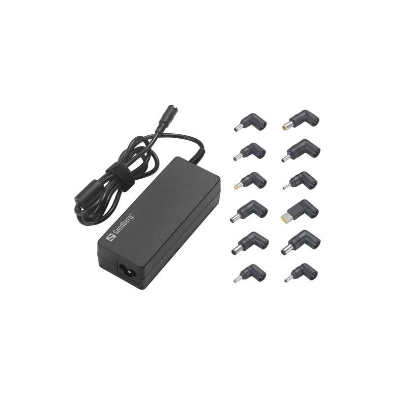 Sandberg Laptop AC Adapter 90W EU+UK adattatore e invertitore Interno