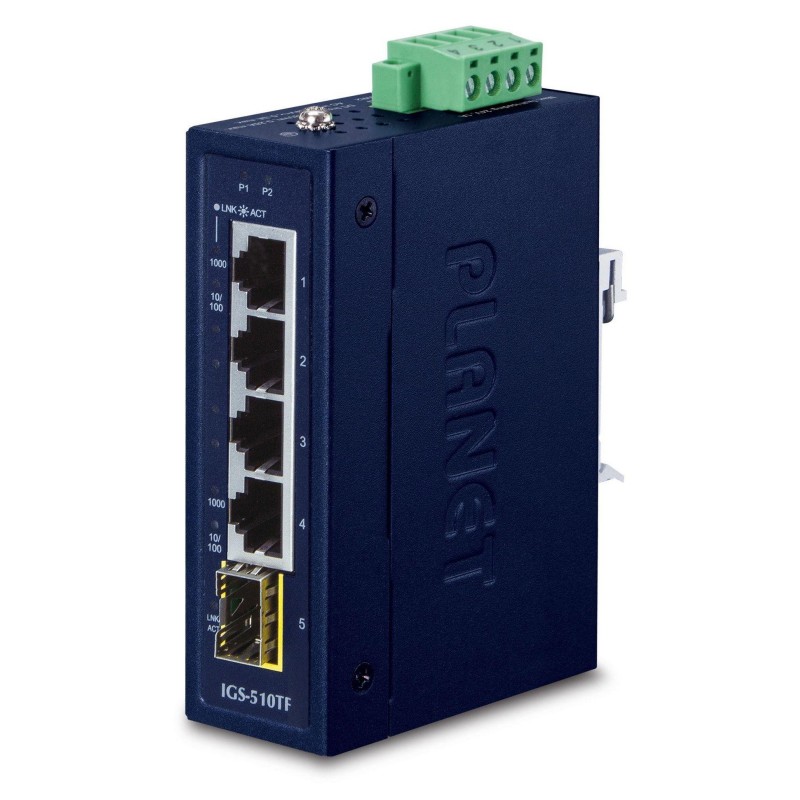 IP30 Compact size 4-Port