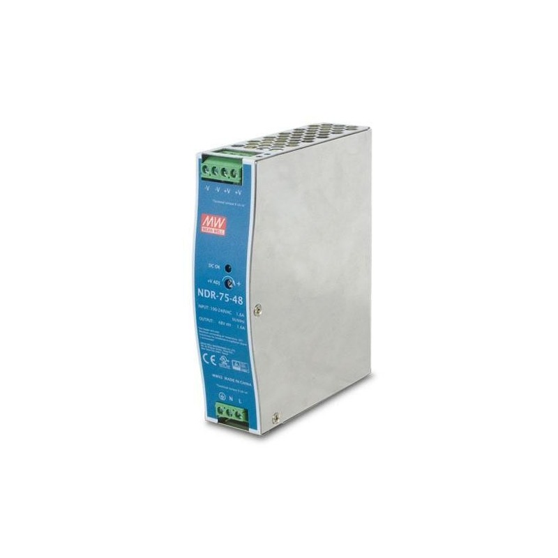 48V, 75W Din-Rail Power Supply