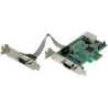 StarTech.com Scheda PCI Express seriale nativa basso profilo a 2 port