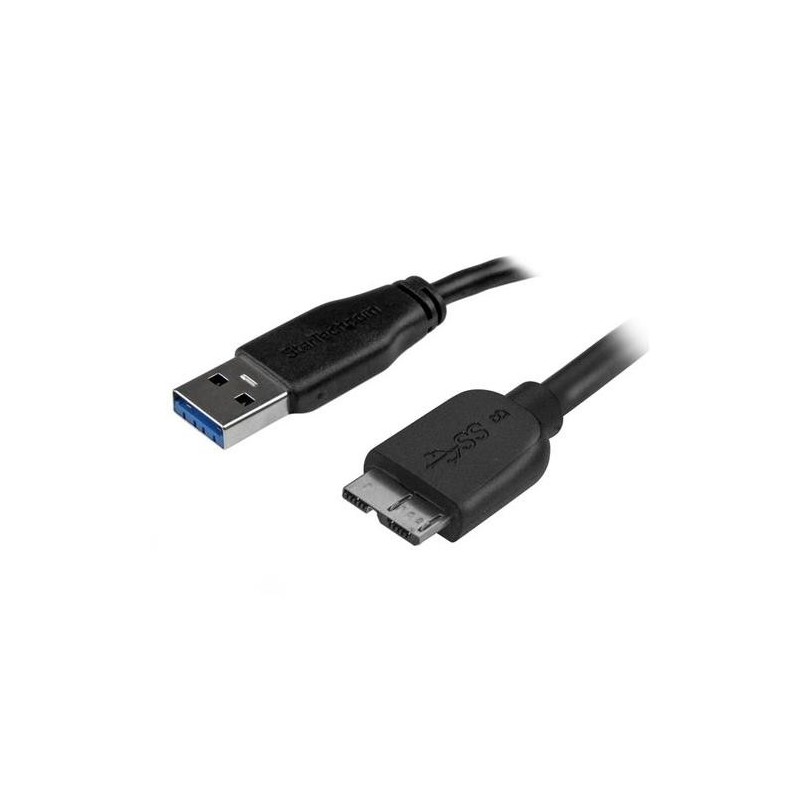 StarTech.com Cavo USB 3.0 Tipo A a Micro B slim - Connettore USB3.0 A